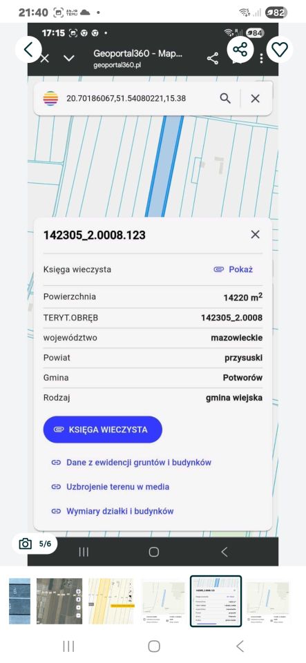 Działka rolno-budowlana Kozieniec. Zdjęcie 4