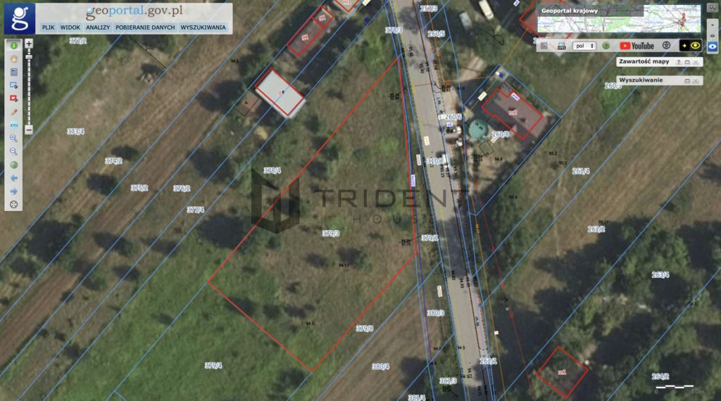 Działka budowlana Rasztów. Zdjęcie 2