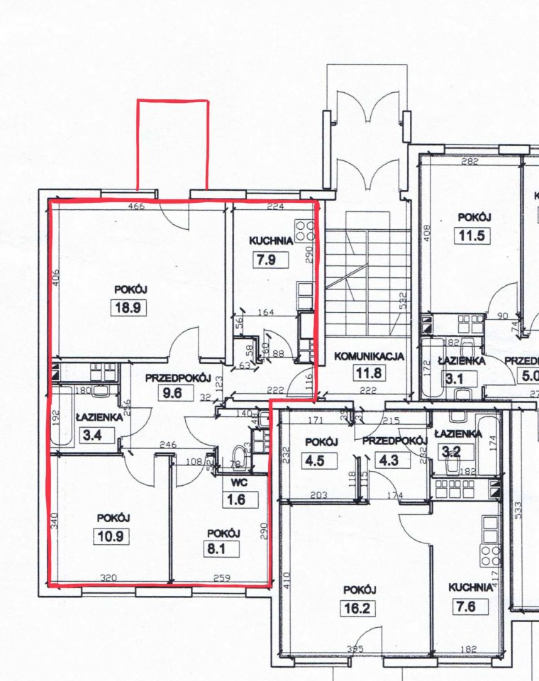 Mieszkanie 3-pokojowe Kraków Rżąka, ul. Ludwika Rydygiera. Zdjęcie 7