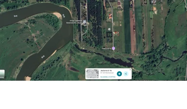 Działka budowlana Brańszczyk, ul. Jeziorna
