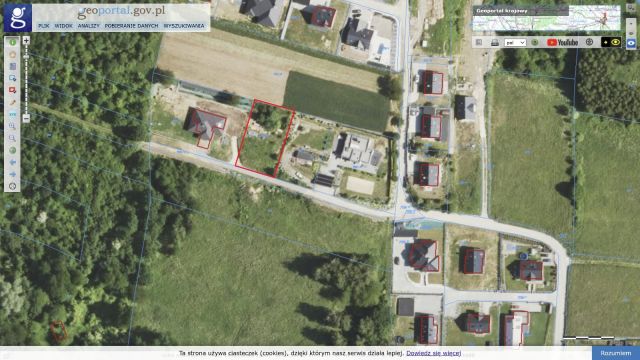 Działka budowlana Kielnarowa. Zdjęcie 1