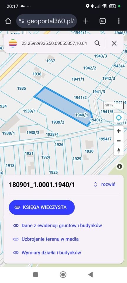 Działka budowlana Lubaczów. Zdjęcie 4