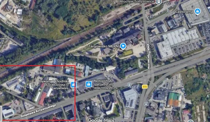 Działka inwestycyjna Wrocław Karłowice, ul. Bolesława Krzywoustego