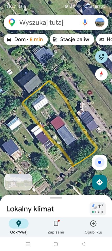 Działka rod Lubin Centrum, ul. Spacerowa. Zdjęcie 2