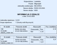 Działka leśna Ruda Solska. Zdjęcie 3