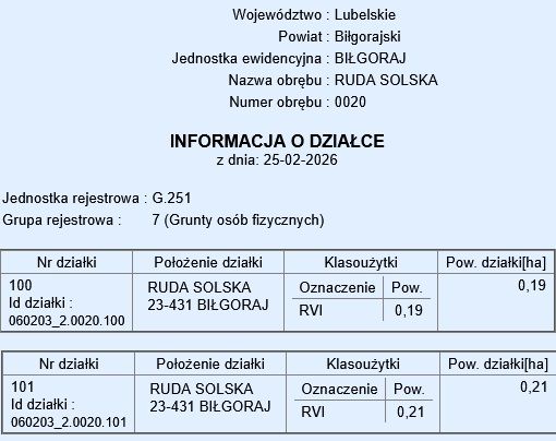 Działka leśna Ruda Solska. Zdjęcie 4