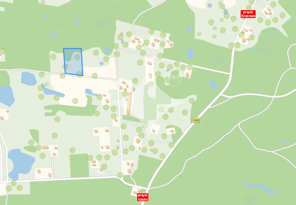 Działka rolna Łapka. Zdjęcie 9