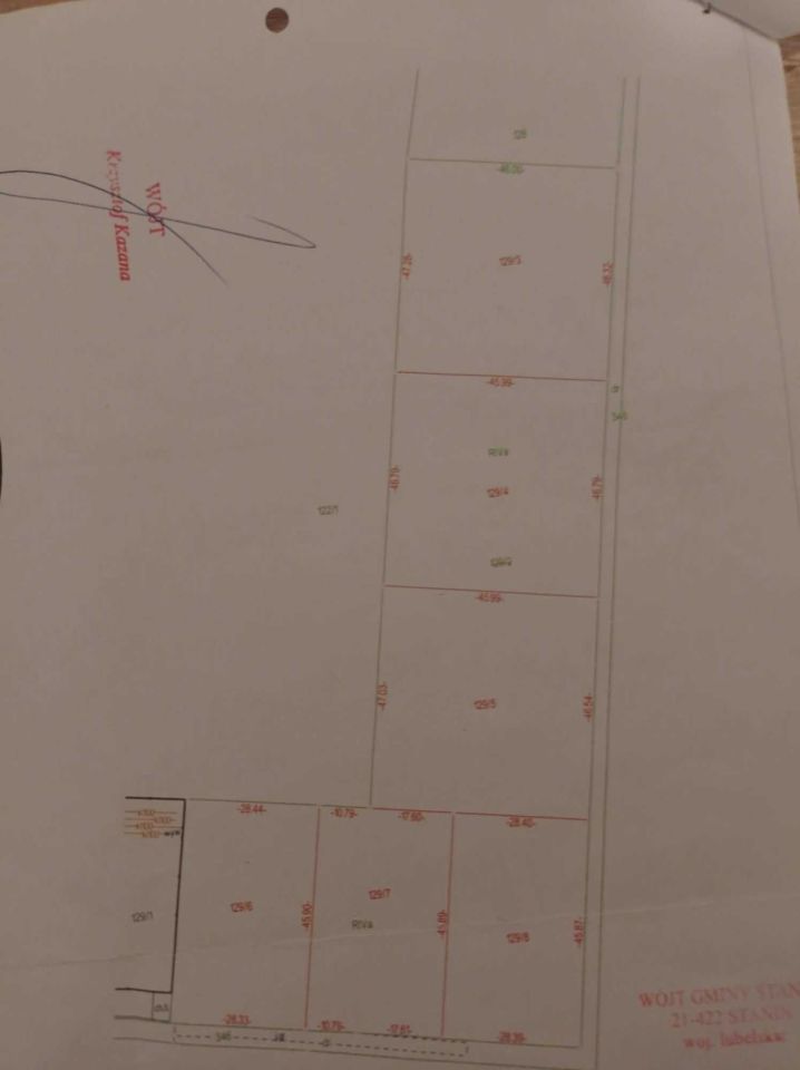 Działka rolno-budowlana Stanin. Zdjęcie 1