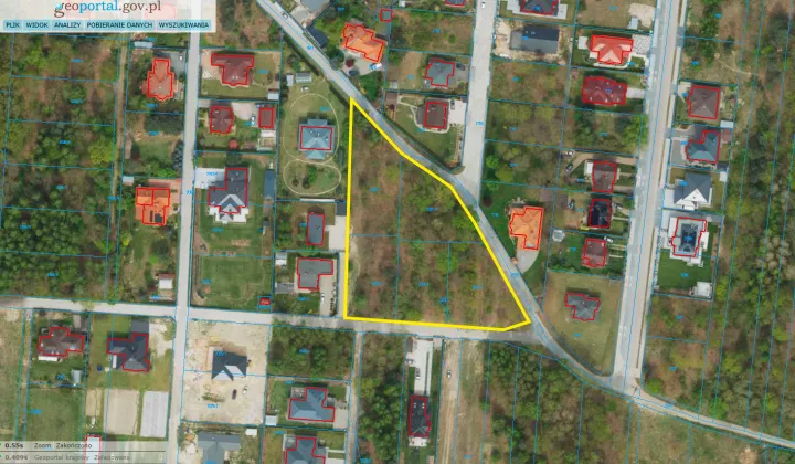 Działka budowlana Białobrzegi Banaszka, ul. Henryka Sienkiewicza