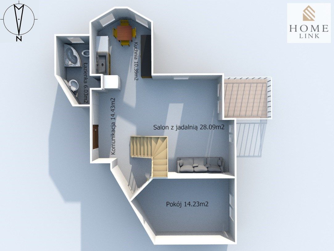 Mieszkanie 4-pokojowe Olsztyn, ul. Romualda Traugutta. Zdjęcie 17
