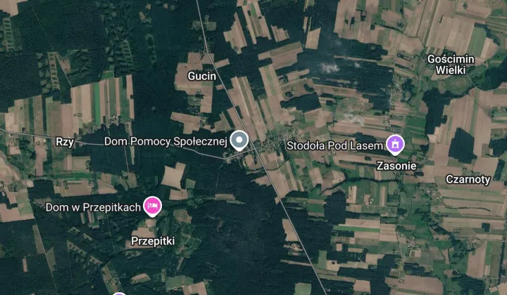 Działka leśna Karolinowo