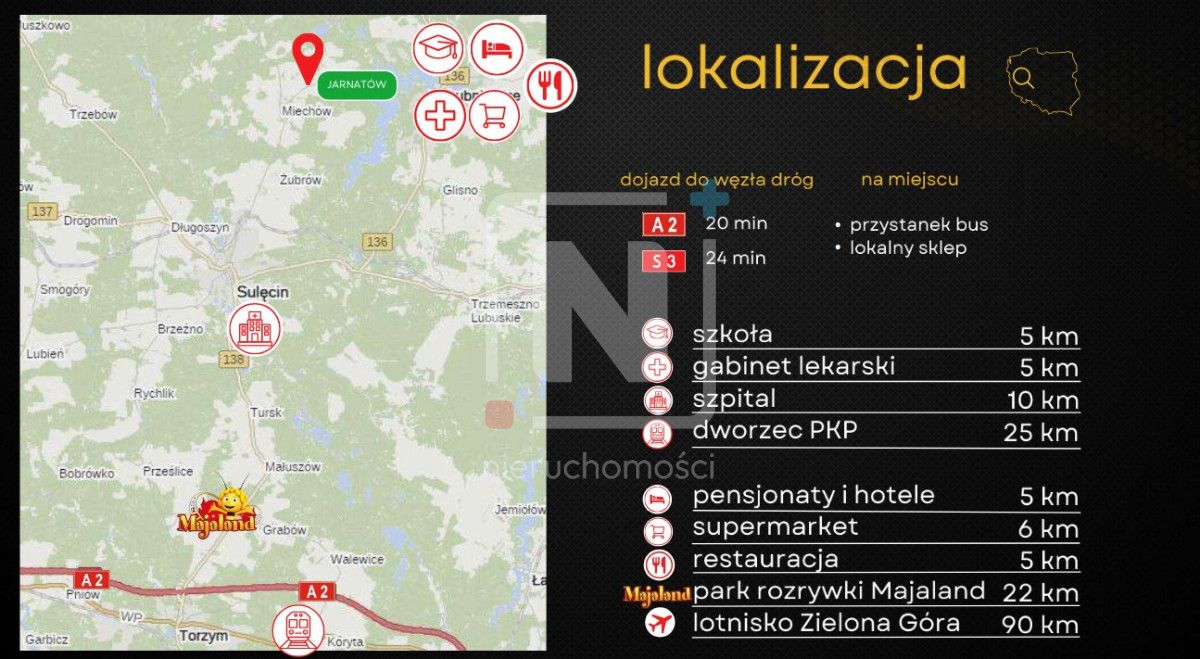 Działka budowlana Jarnatów. Zdjęcie 2