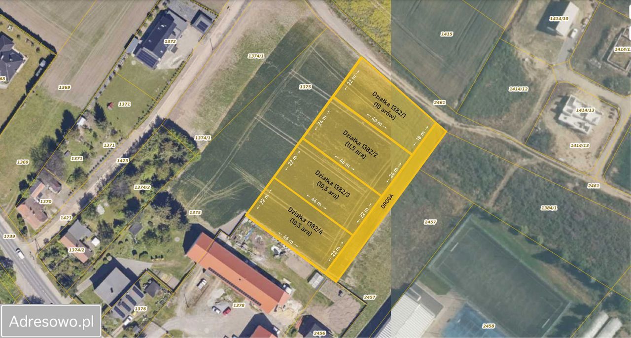 Działka budowlana Piława Dolna. Zdjęcie 2