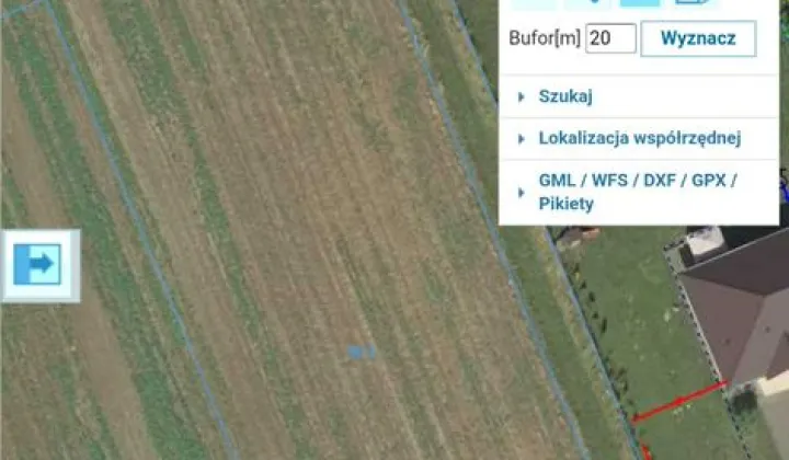 Działka rolno-budowlana Bystrzejowice Pierwsze