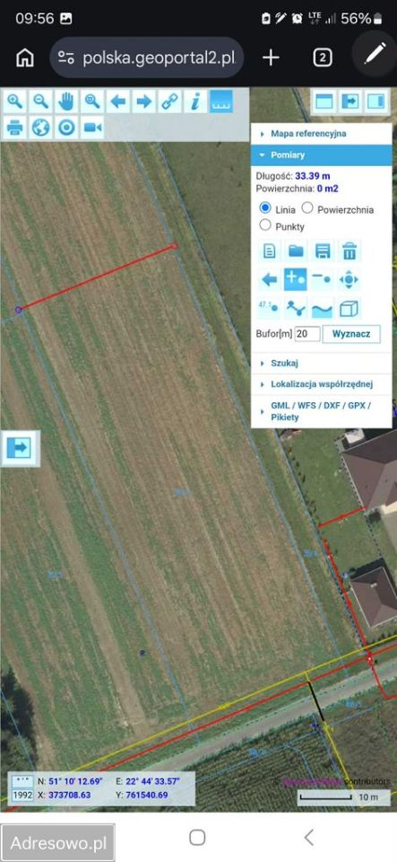 Działka rolno-budowlana Bystrzejowice Pierwsze. Zdjęcie 1