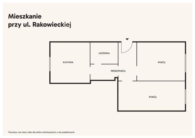 Mieszkanie 2-pokojowe Warszawa Mokotów, ul. Rakowiecka. Zdjęcie 13