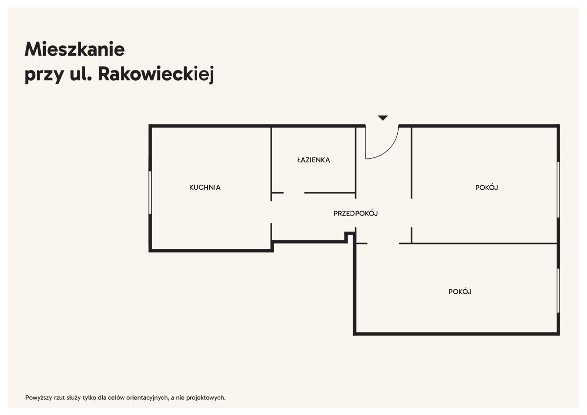 Mieszkanie 2-pokojowe Warszawa Mokotów, ul. Rakowiecka. Zdjęcie 13