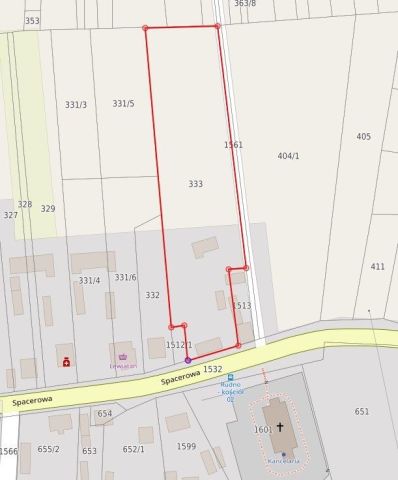 Działka rolno-budowlana Rudno. Zdjęcie 1