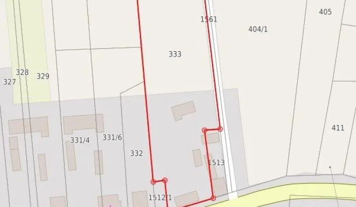 Działka rolno-budowlana Rudno