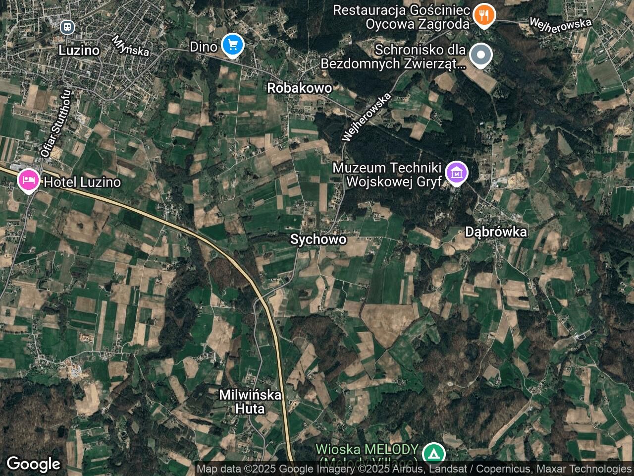 Działka budowlana Sychowo