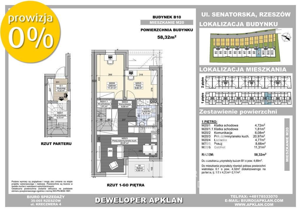 Mieszkanie 3-pokojowe Rzeszów Budziwój, ul. Senatorska. Zdjęcie 13