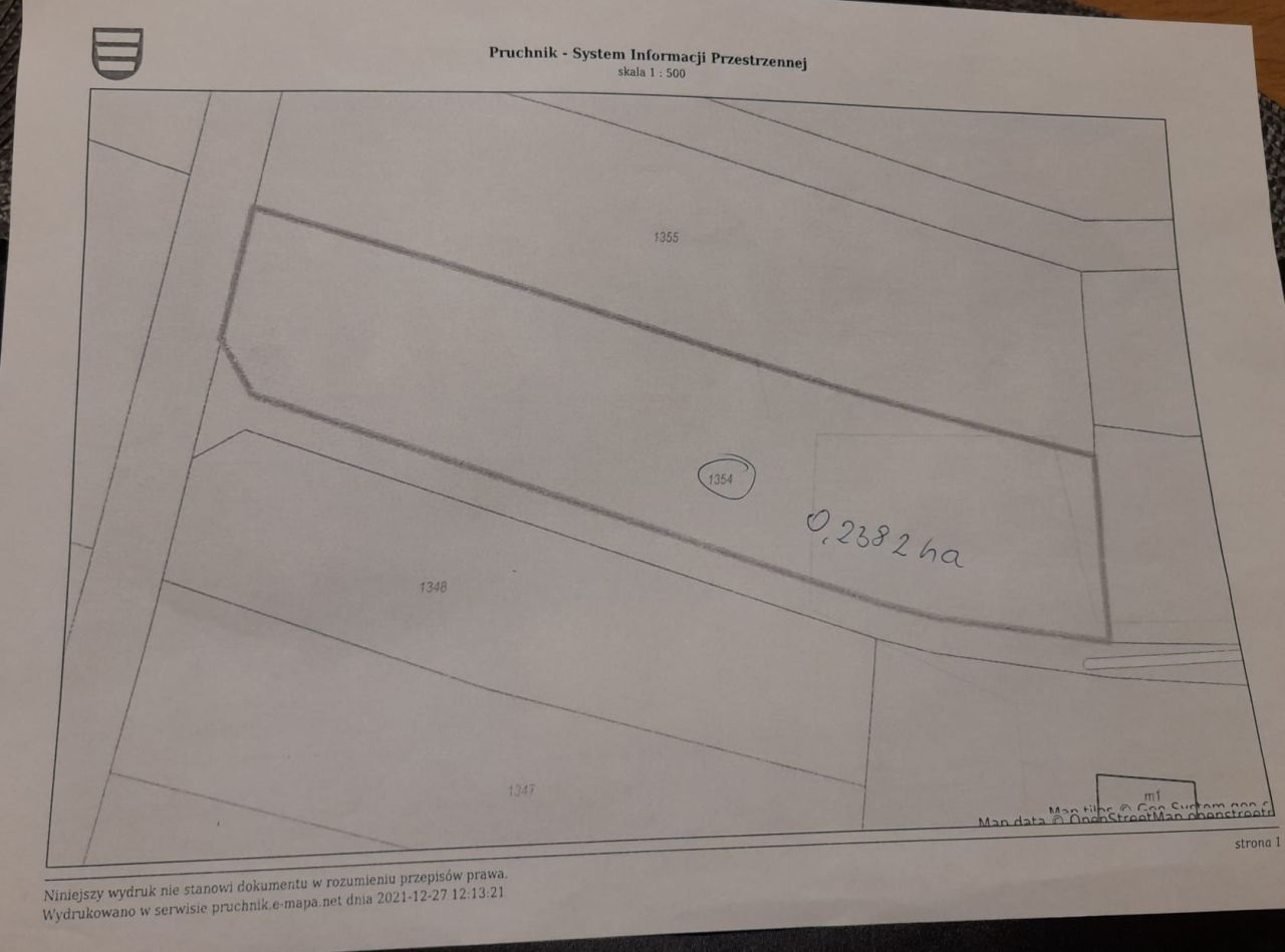 Działka budowlana Pruchnik, ul. ks. Bronisława Markiewicza. Zdjęcie 8