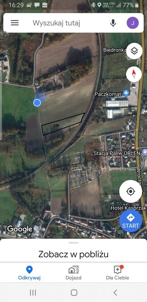 Działka rolna Międzybórz, ul. Kolejowa. Zdjęcie 7