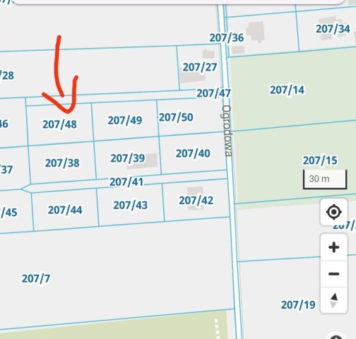 Działka budowlana Brzeźnica, ul. Ogrodowa. Zdjęcie 1