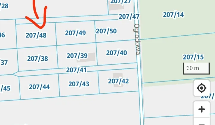 Działka budowlana Brzeźnica, ul. Ogrodowa