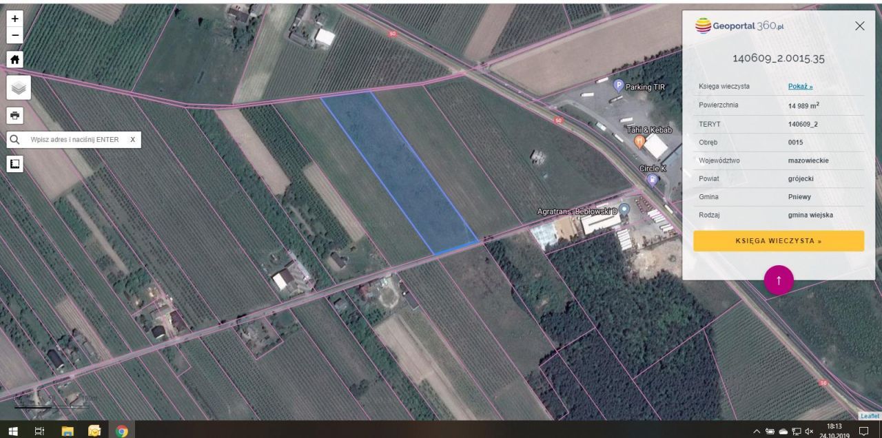 Działka rolno-budowlana Józefów. Zdjęcie 3