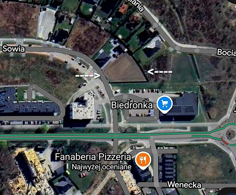 Działka budowlana Jelcz-Laskowice Centrum, ul. Sowia. Zdjęcie 6