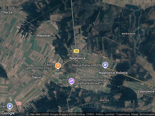 Działka rolno-budowlana Nagłowice. Zdjęcie 1