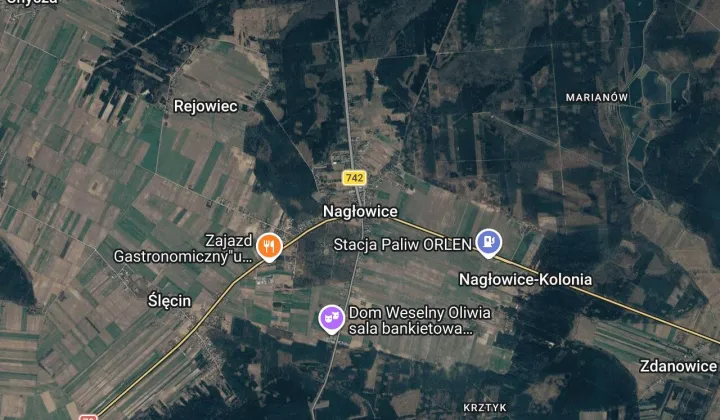 Działka rolno-budowlana Nagłowice