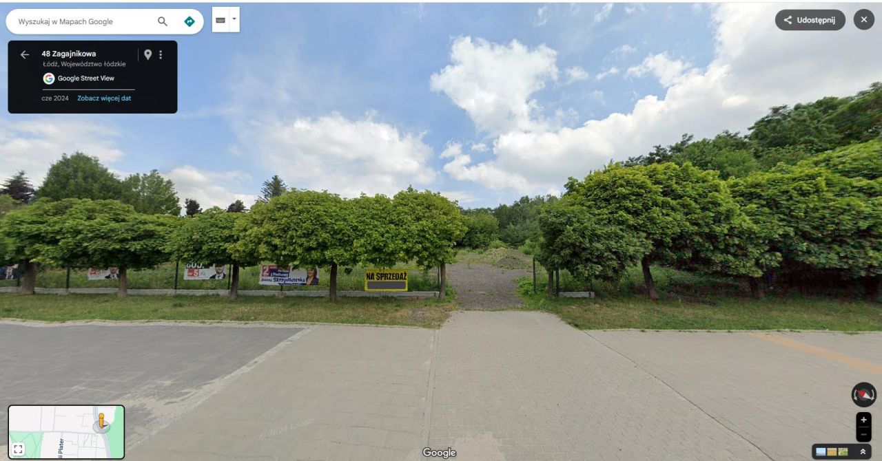 Działka budowlana Łódź Bałuty, ul. Zagajnikowa. Zdjęcie 2