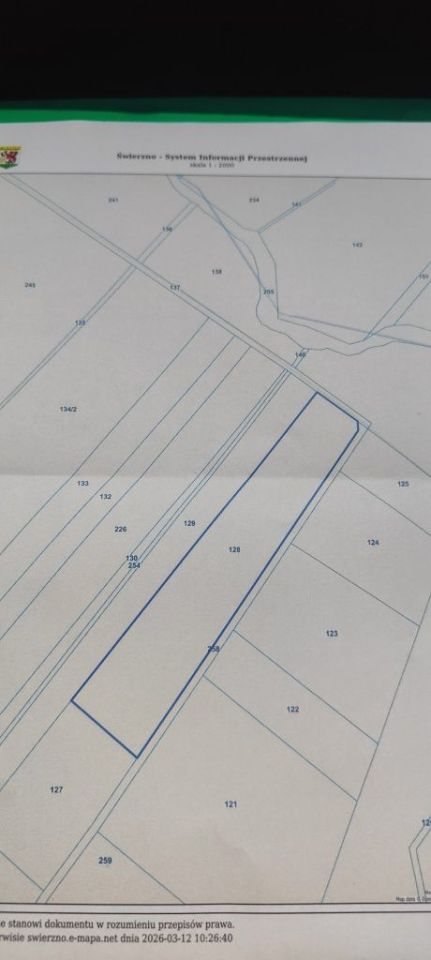 Działka rekreacyjna Świerzno. Zdjęcie 5