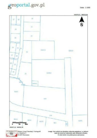 Działka budowlana Uszyce. Zdjęcie 1