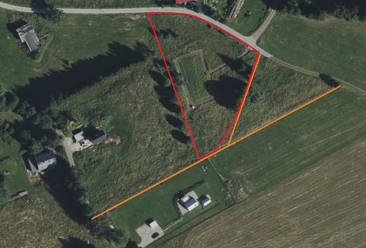 Działka rolno-budowlana Bartnica Wyrębina. Zdjęcie 2