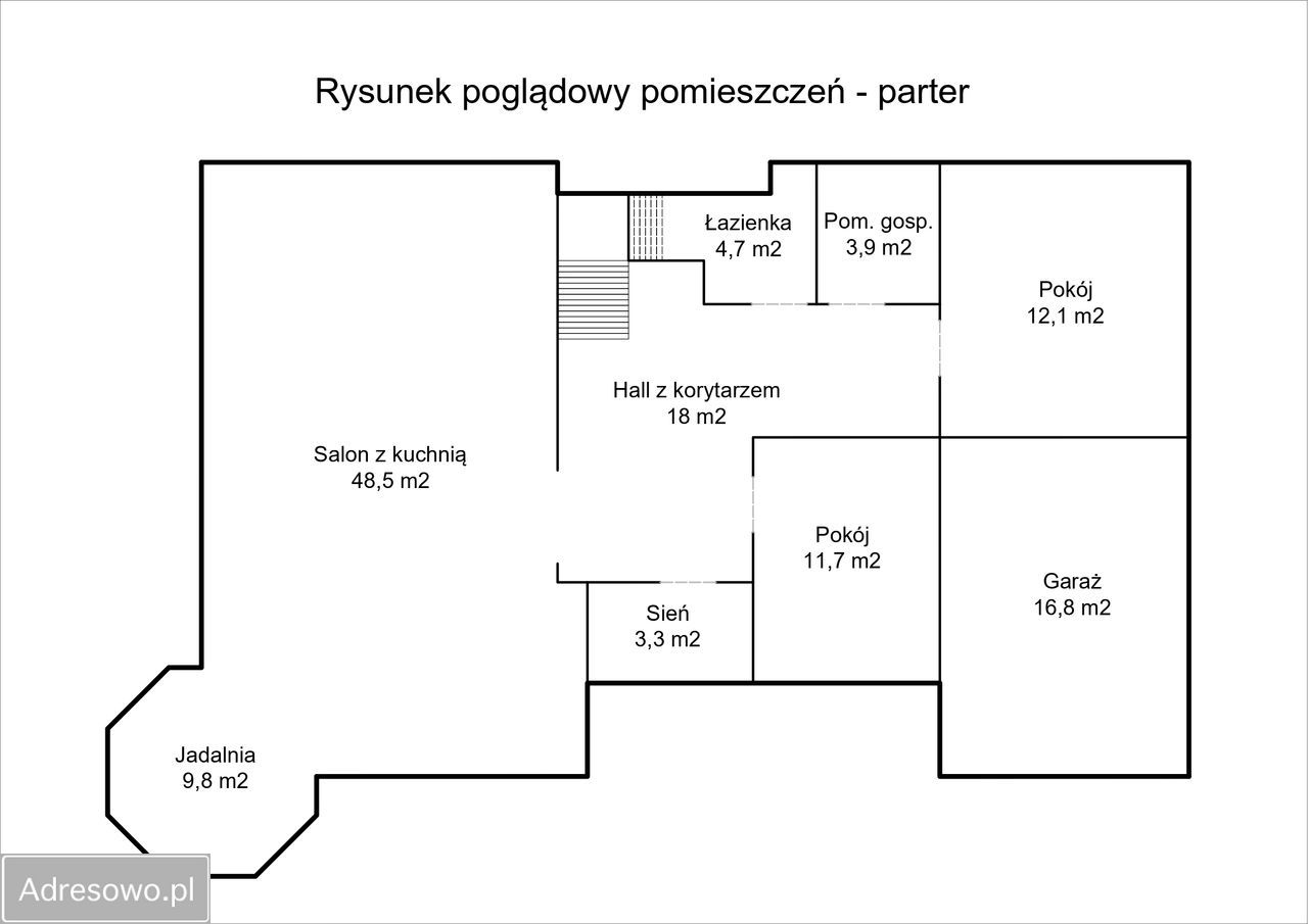 dom wolnostojący, 5 pokoi Ławki. Zdjęcie 3