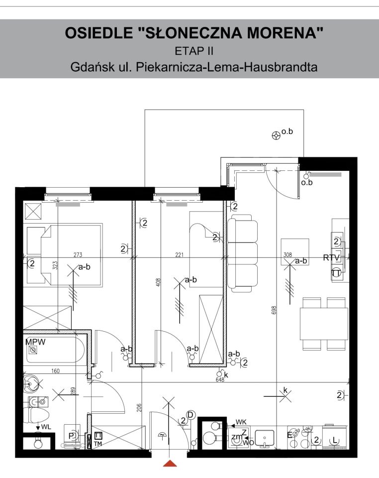 Mieszkanie 3-pokojowe Gdańsk Piecki, ul. Stanisława Lema. Zdjęcie 10