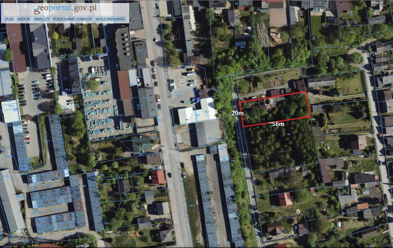 Działka budowlana Opoczno, ul. Skalna