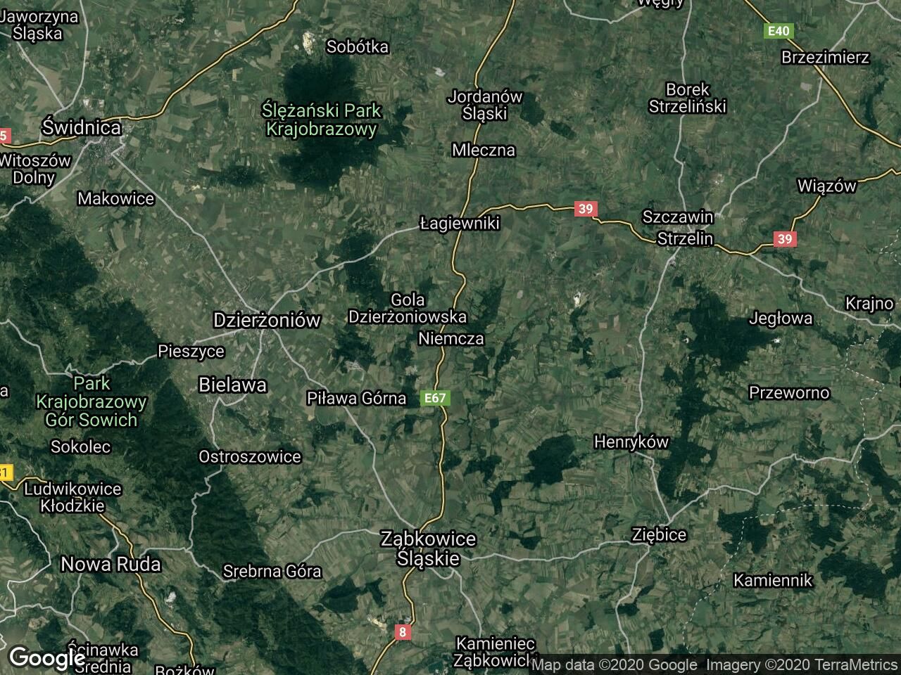 Działka rolno-budowlana Niemcza Jasinek, Jasinek