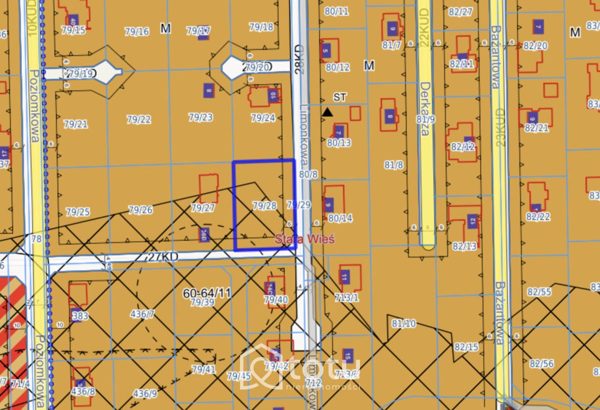 Działka budowlana Stara Wieś, ul. Limonkowa. Zdjęcie 6