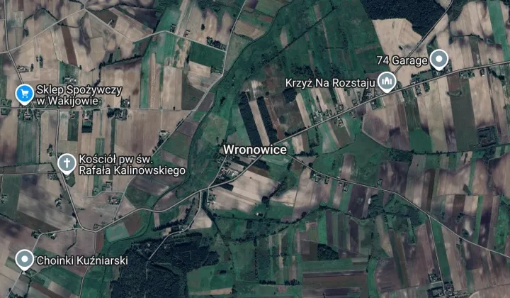 Działka rolna Wronowice