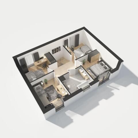 bliźniak, 5 pokoi Ostrołęka, ul. Wierzbowa. Zdjęcie 7