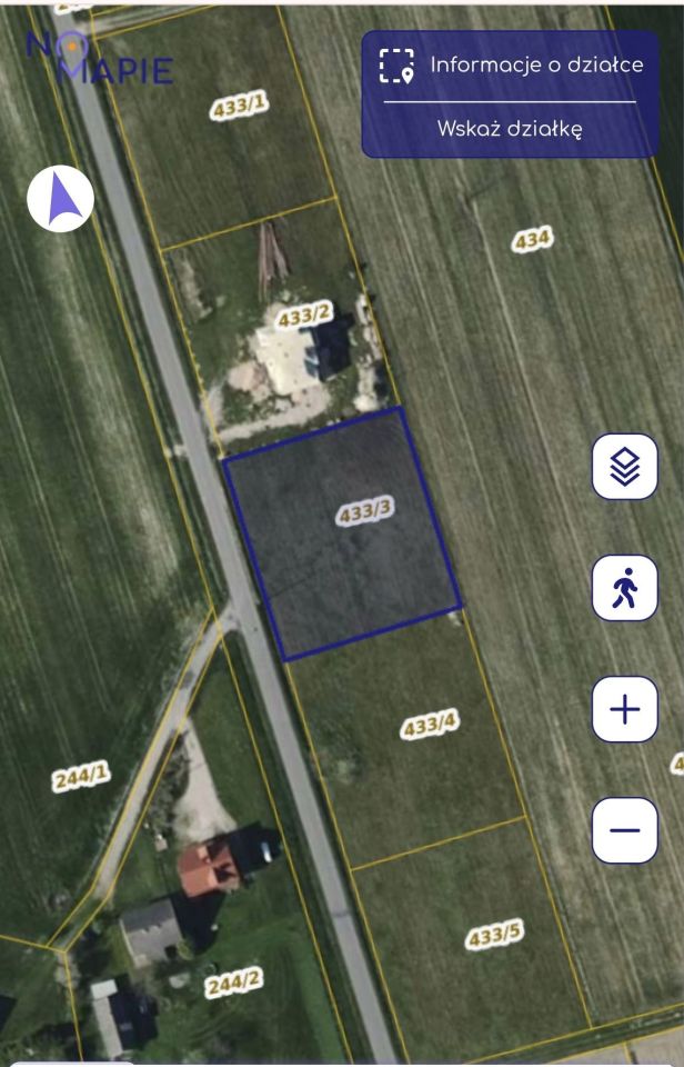 Działka budowlana Rajsko Małe. Zdjęcie 2