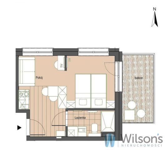 Mieszkanie 2-pokojowe Stegna, ul. Grunwaldzka. Zdjęcie 4