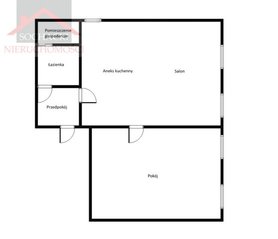 Mieszkanie 2-pokojowe Mirsk, ul. Adama Mickiewicza. Zdjęcie 10