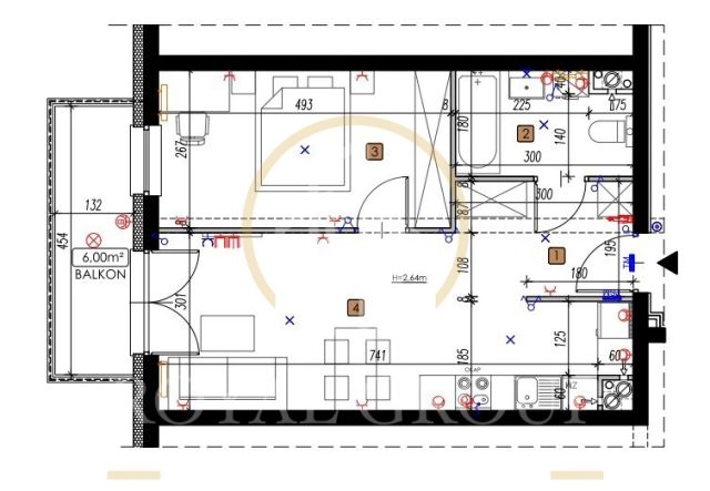 Mieszkanie 2-pokojowe Lublin Czechów Górny, ul. Mirosława Dereckiego. Zdjęcie 15