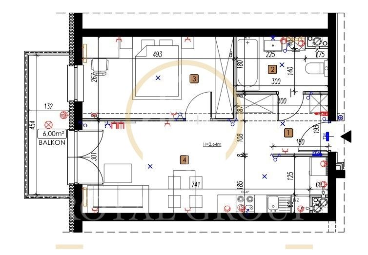 Mieszkanie 2-pokojowe Lublin Czechów Górny, ul. Mirosława Dereckiego. Zdjęcie 15