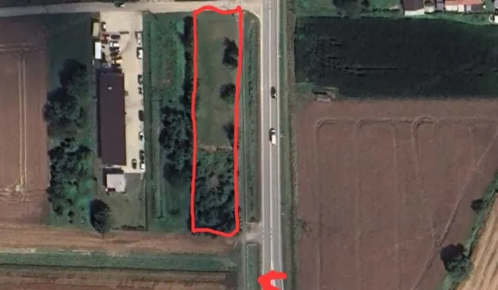 Działka inwestycyjna Trzebina